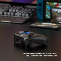 GameSir T4 Pro 2.4GHz bezprzewodowy mobilny kontroler Gamepad Bluetooth z 6-axis Gyro dla Nintendo przełącznik/Android/iPhone/szt 4